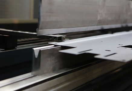 Steel sheet bending